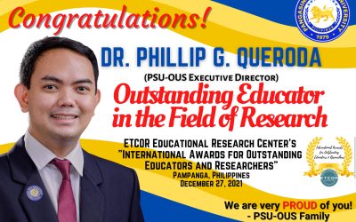 Congratulations Dr. Queroda from the College of Education, PSU Lingayen Campus.