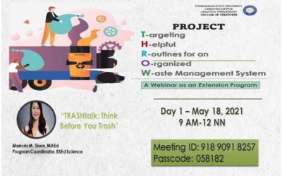 Project THROW: Extension Program Webinar Series