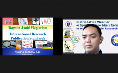 Queroda shares research ‘best practices’ to DepEd teachers