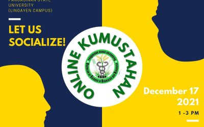 The Future Nutritionist and Dietitian Club kick off it’s first ever Online Kamustahan in December 17, 2021 via Microsoft Teams