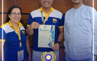 𝐂𝐎𝐍𝐆𝐑𝐀𝐓𝐔𝐋𝐀𝐓𝐈𝐎𝐍𝐒 Mr. Jonathan C. Daco, Campus Registrar Staff, for being recognized as the “Kawani ng Buwan” for the month of March.