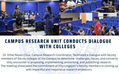 𝐋𝐎𝐎𝐊 l Campus Research Unit Conducts Dialogue with Colleges