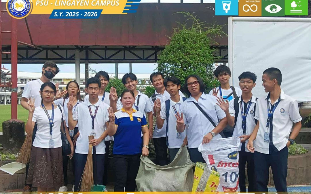 PSU LINGAYEN CAMPUS’ COMMITMENT TO CLEANLINESS